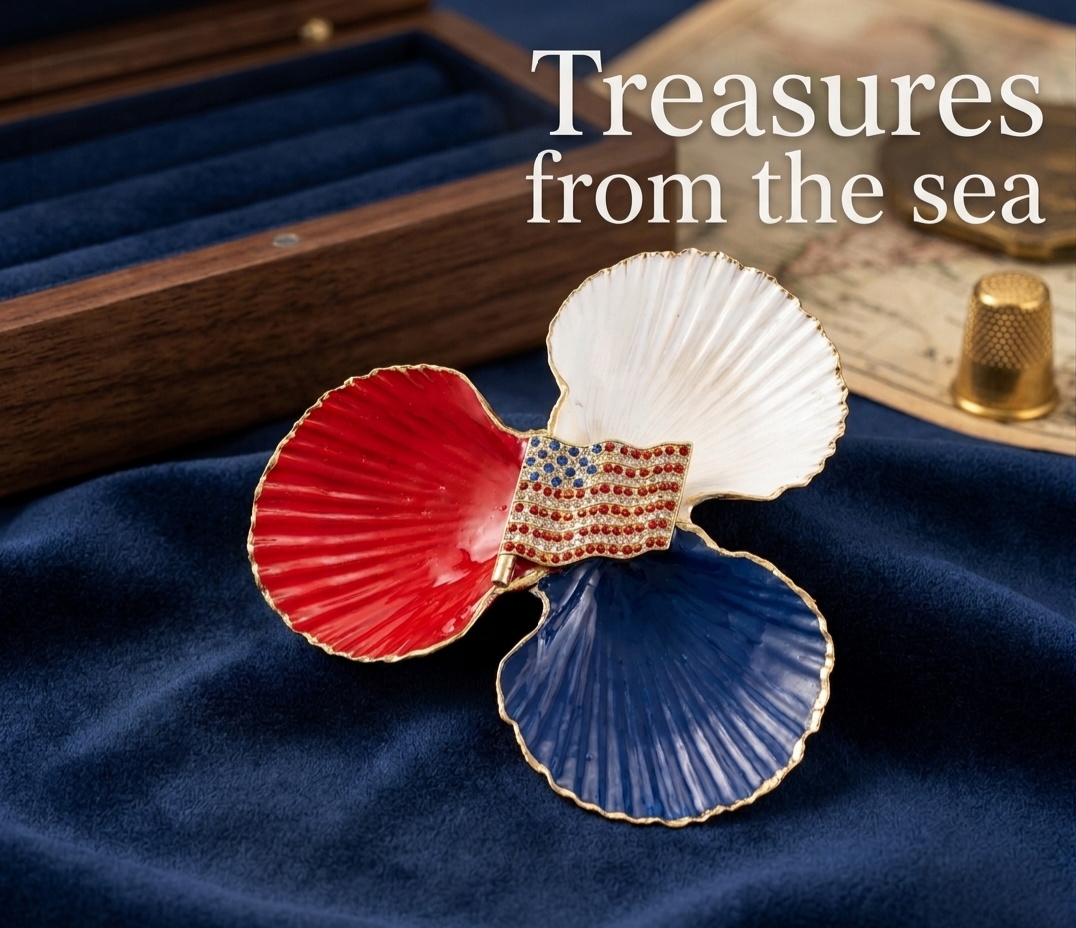 Artisanal Oyster & Scallop Shell Trinket Trays - Handcrafted